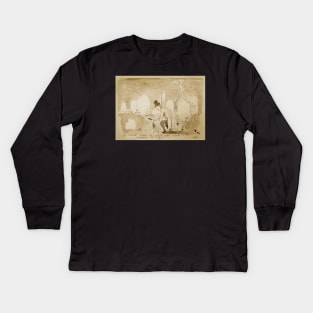 Chronicles of a puppeteer Kids Long Sleeve T-Shirt